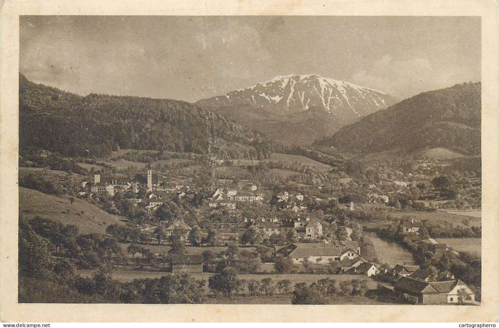 Austria Scheibbs With Otscher General View - Scheibbs