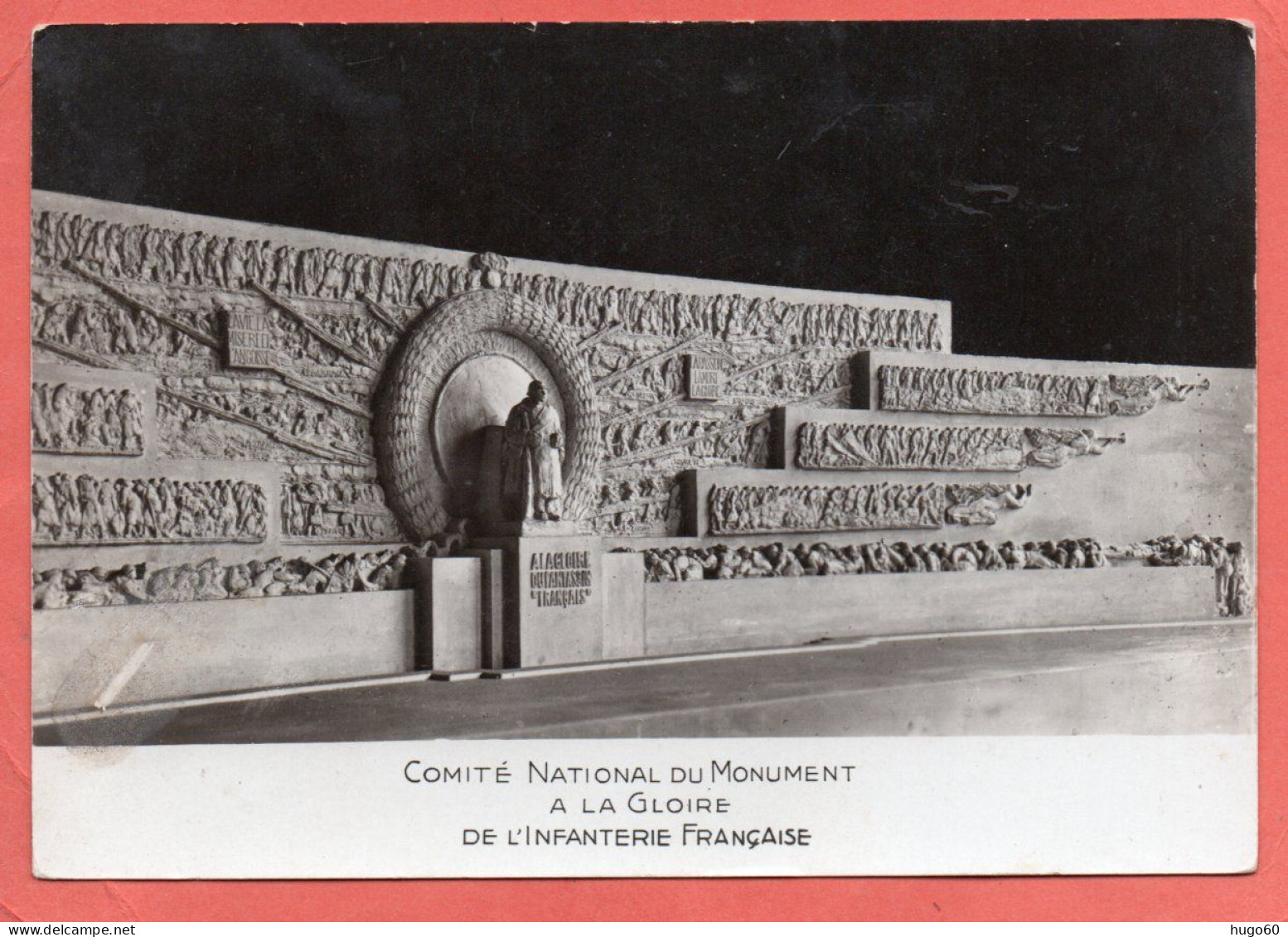 Comité National Du Monument à La Gloire De L'Infanterie Française - Monuments Aux Morts