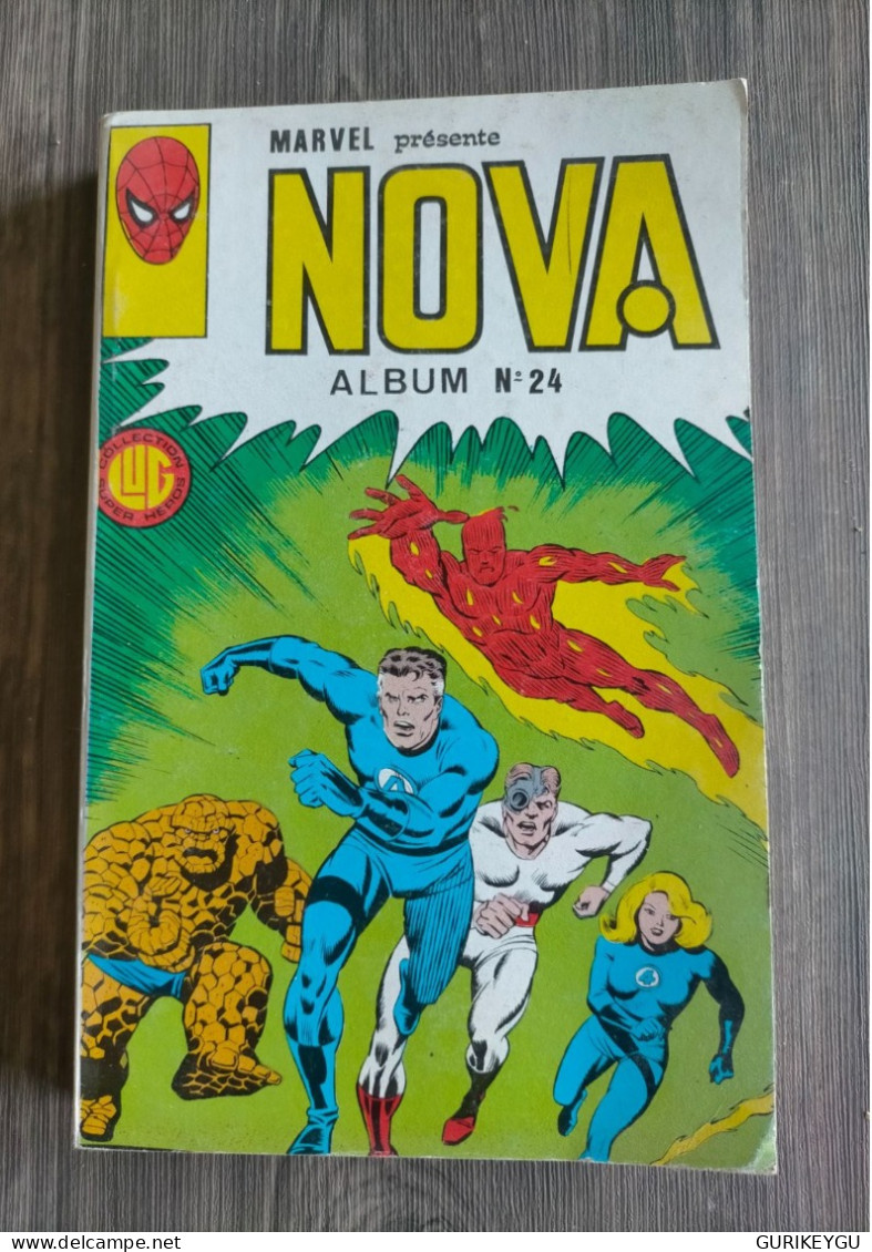 Bd NOVA Album  N° 24 Avec Les N° 85.86.87  Dedans 1985 - Lug & Semic