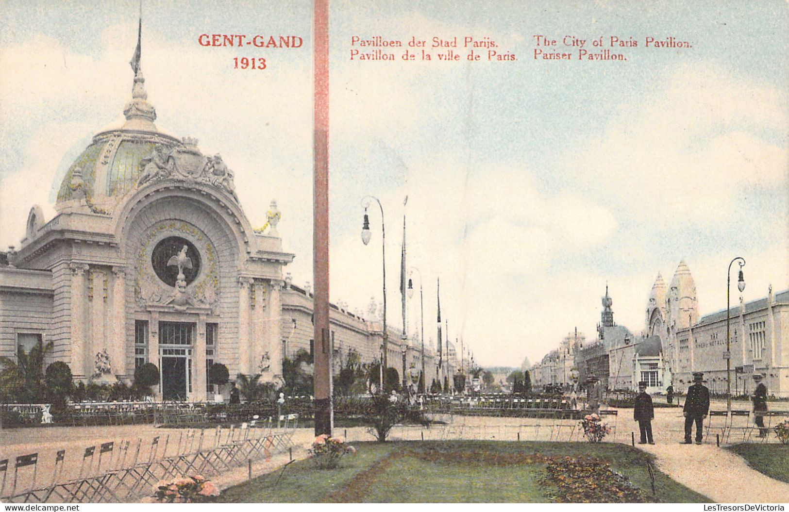 BELGIQUE - GENT GAND - Pavillon De La Ville De Paris - Carte Postale Ancienne - Gent
