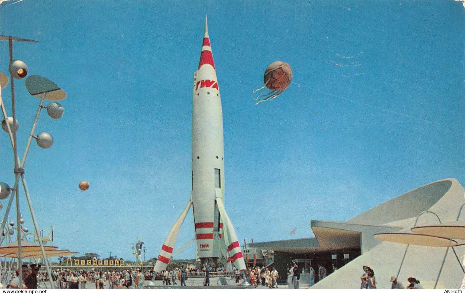 DISNEYLAND ANAHEIM DISNEYLAND'S TWA Rocket  (790) - Anaheim