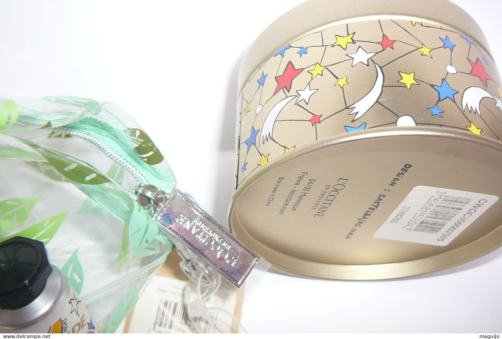 L' OCCITANE EN PROVENCE : TROUSSE NEUVE + BOITE DESIGN" CASTELBAJAC" AVEC 2 CREMES POUR MAINS  VOIR ET LIRE !! - Unclassified