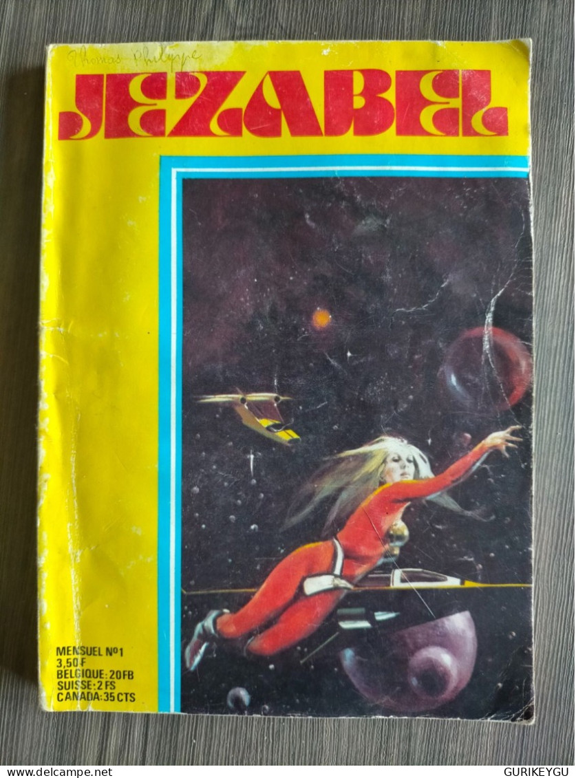 JEZABEL N° 1  Le Genie Du Mal Elisa Presse  De 1975  Petit Format Sur 130 Pages - Donald Duck