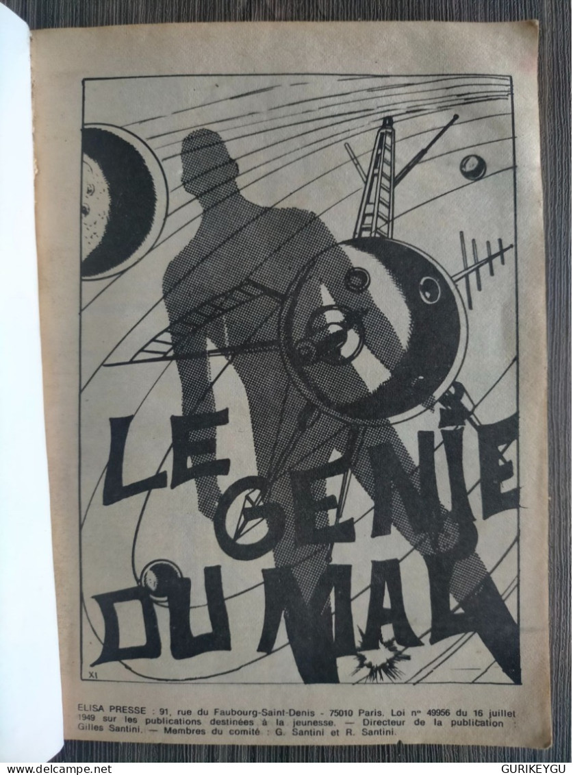 JEZABEL N° 1  Le Genie Du Mal Elisa Presse  De 1975  Petit Format Sur 130 Pages - Donald Duck