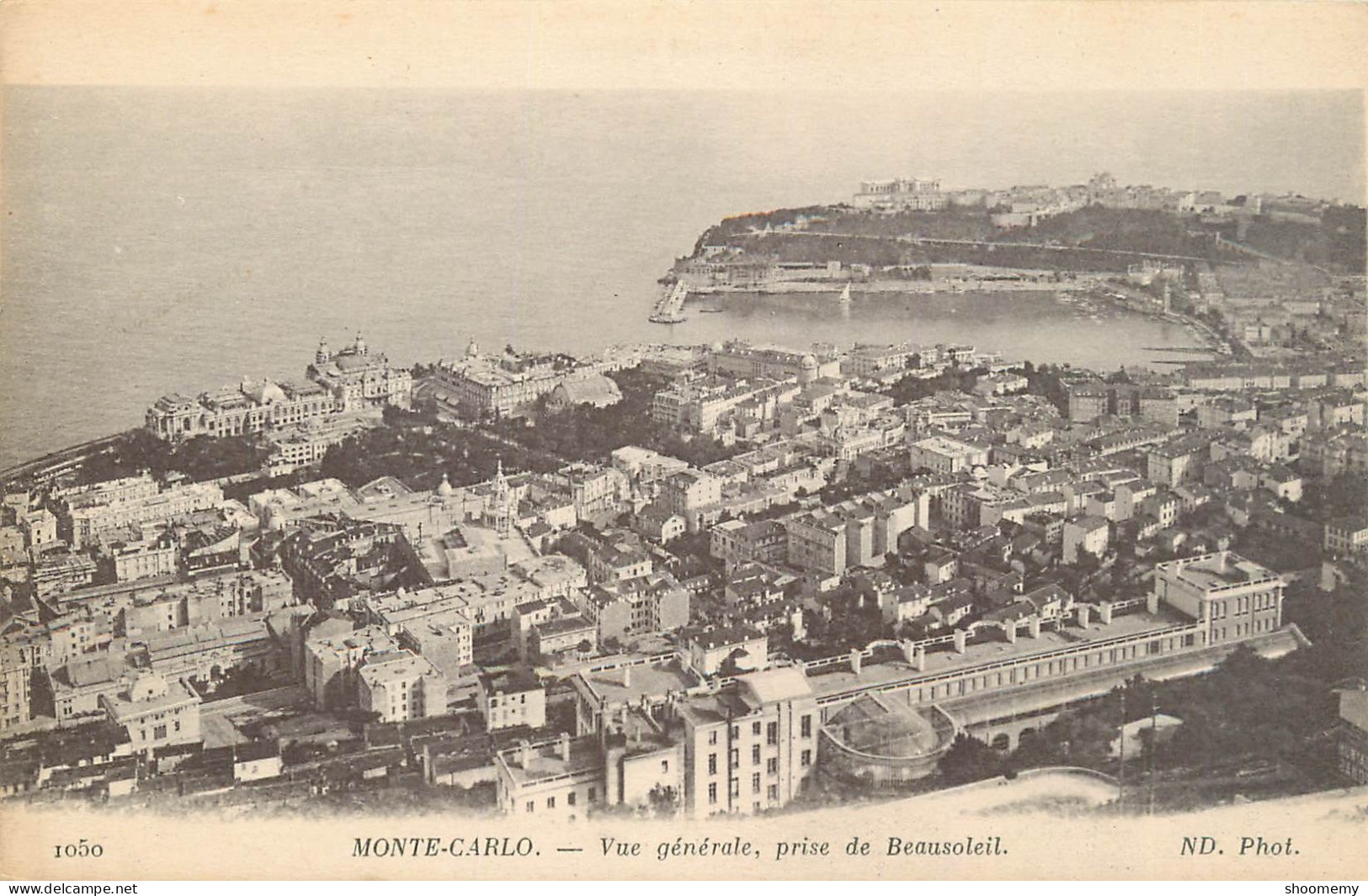 CPA Monte Carlo-Vue Générale Prise De Beausoleil-1050      L2215 - Monte-Carlo