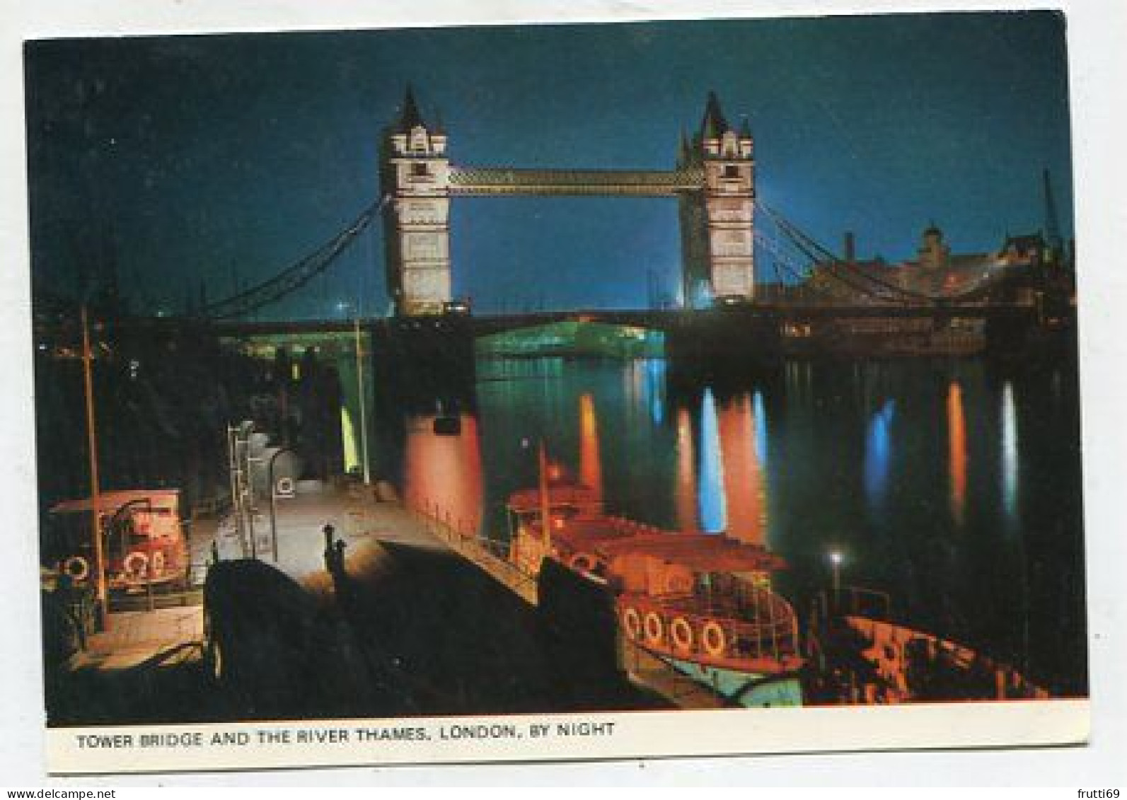 AK 130771 ENGLAND - London - Tower Bridge And The River Thames - River Thames