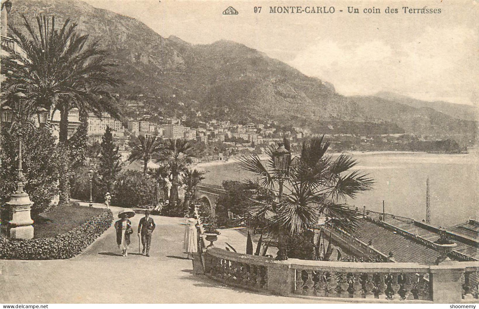 CPA Monte Carlo-Un Coin Des Terrasses-97      L2215 - Monte-Carlo