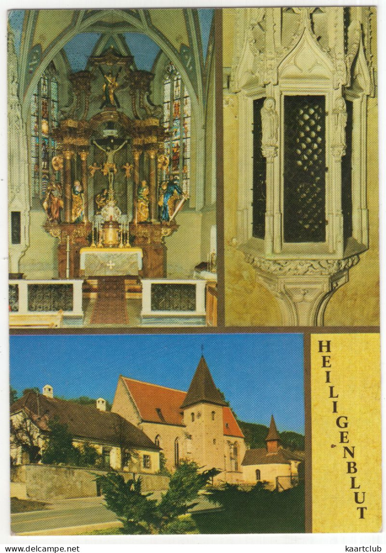 Heiligenblut - Gotische Hallenkirche - Südlichen Waldviertl. - (N.Ö., Österreich) - Melk