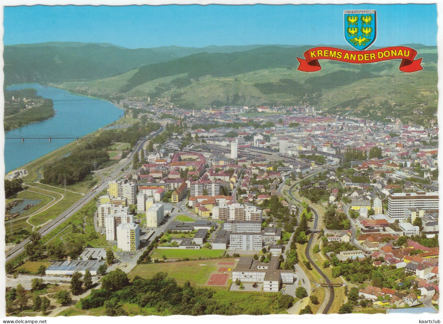 Krems An Der Donau, 195 M - (N.Ö., Österreich) - Alpine Luftbild - Krems An Der Donau