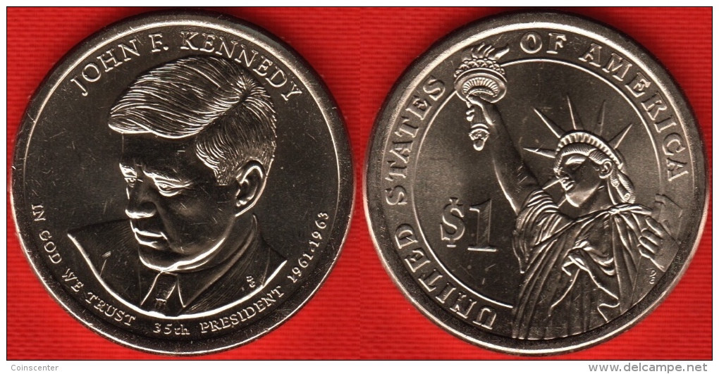 USA 1 Dollar 2015 P Mint "John F. Kennedy" UNC - 2007-…: Presidents