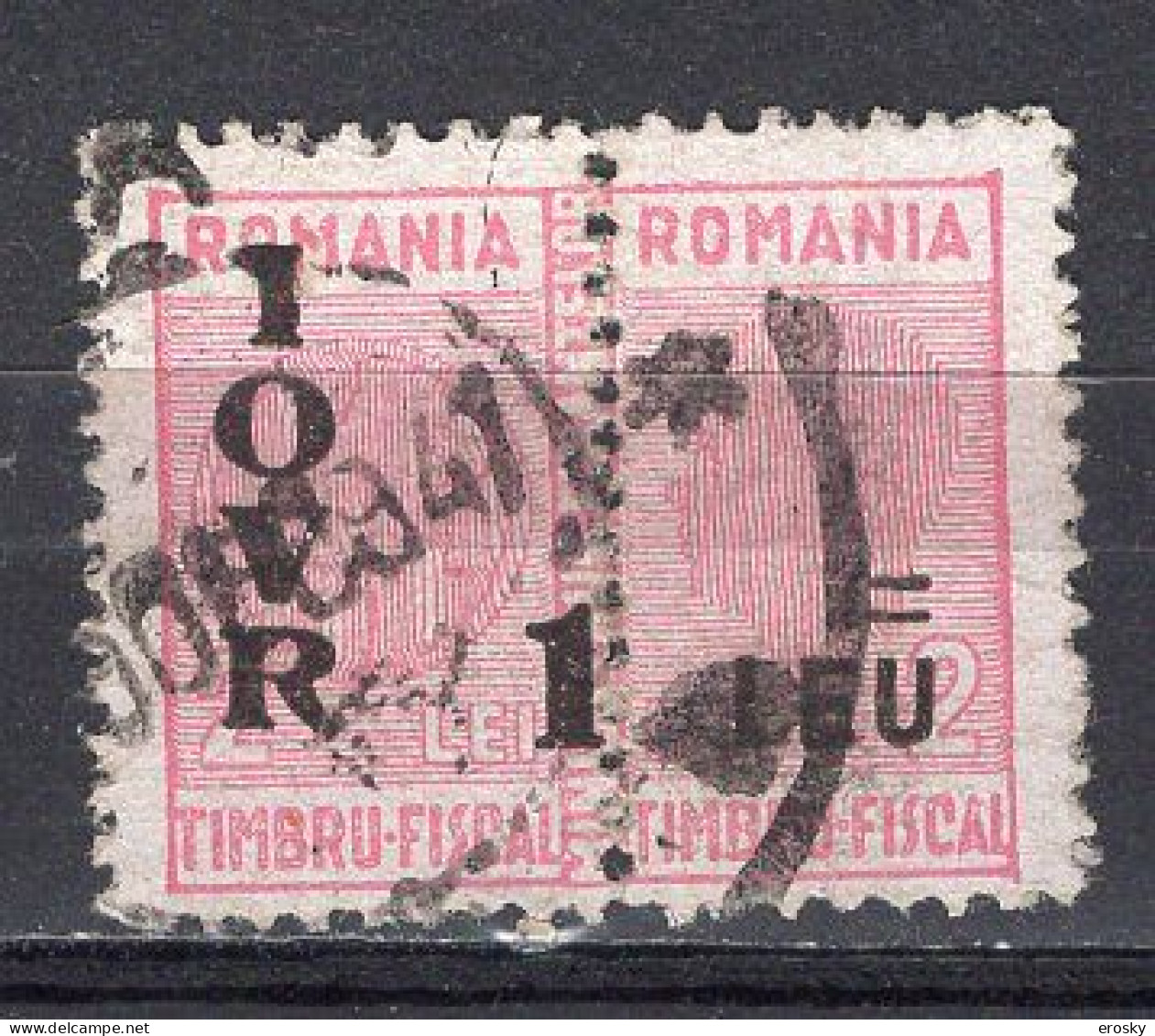 S3028 - ROMANIA ROUMANIE FISCAUX POSTAUX Mi N°36 - Fiscaux