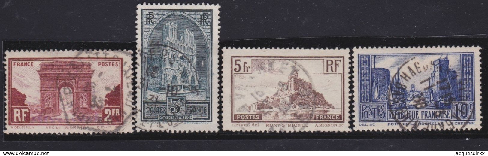 France  .  Y&T   .   258/261      .   O    .    Oblitéré - Used Stamps