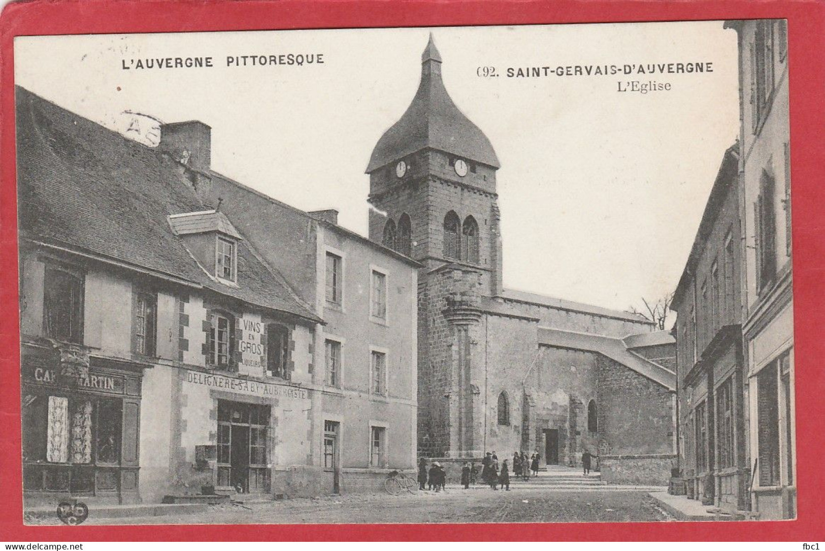 Puy De Dôme - Saint Gervais D'Auvergne - L'Eglise - Saint Gervais D'Auvergne