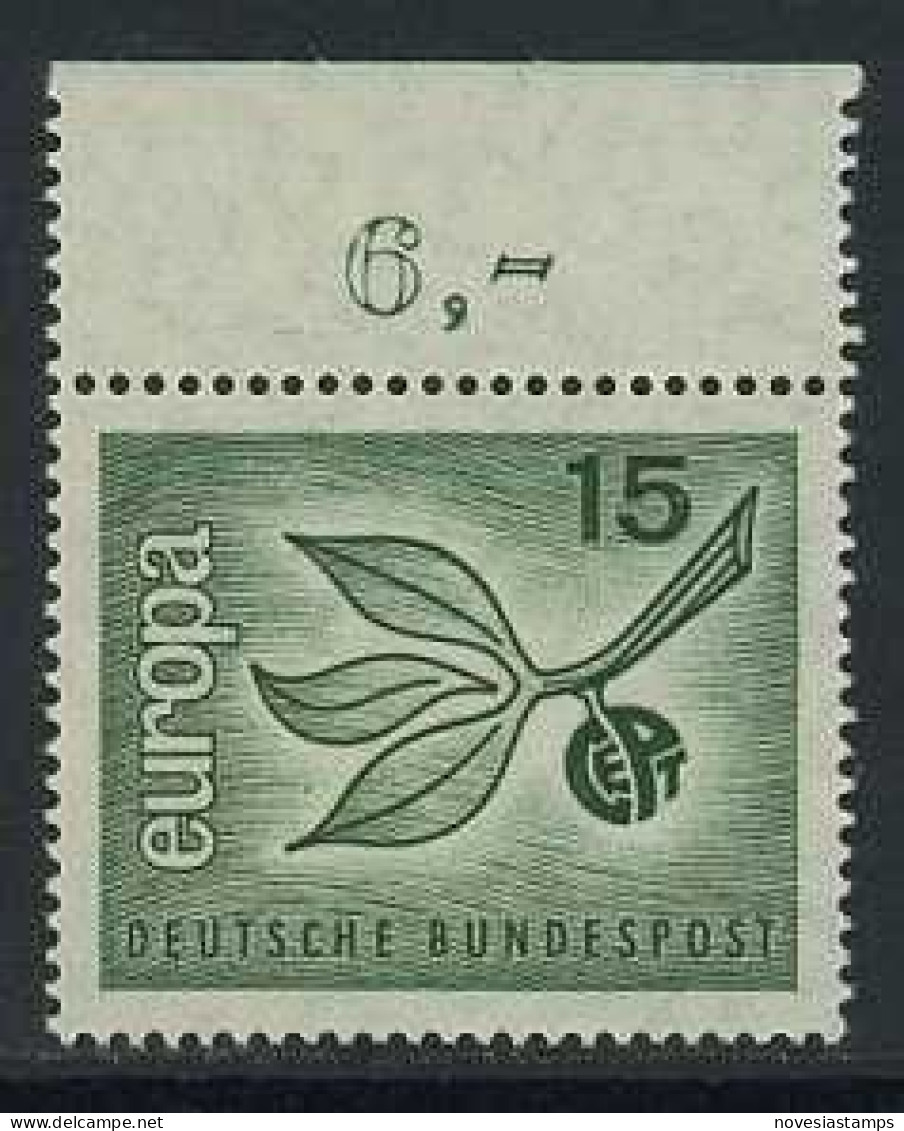 !a! GERMANY 1965 Mi. 0483 MNH SINGLE W/ Top Margin - Europe - Ungebraucht