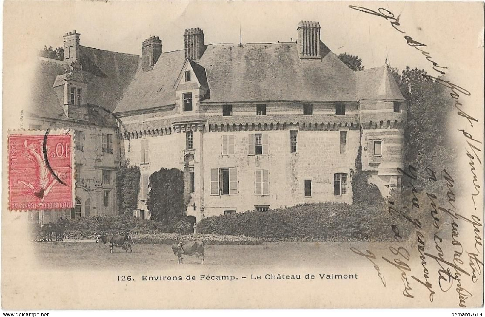 76  Valmont -   Environs  De Fecamp -  Le  Chateau De Valmont - Valmont