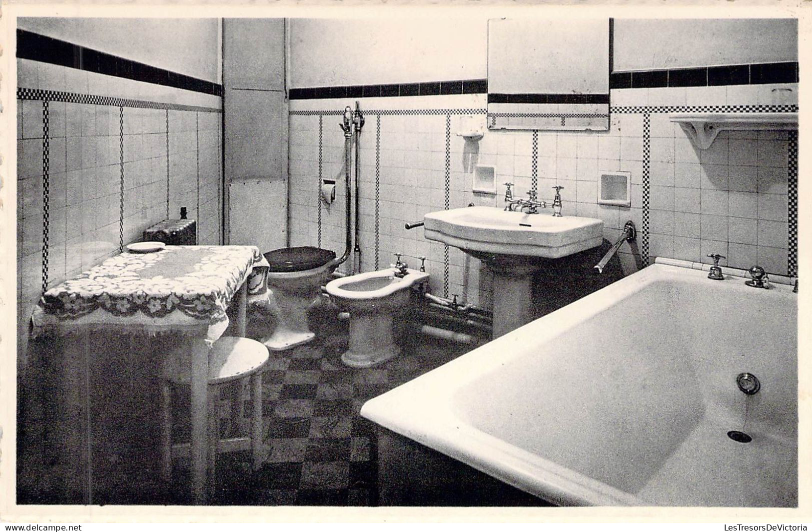 BELGIQUE - SPA - Centre De Thermalisme Social - Un Cabinet De Toilette - Carte Postale Ancienne - Spa