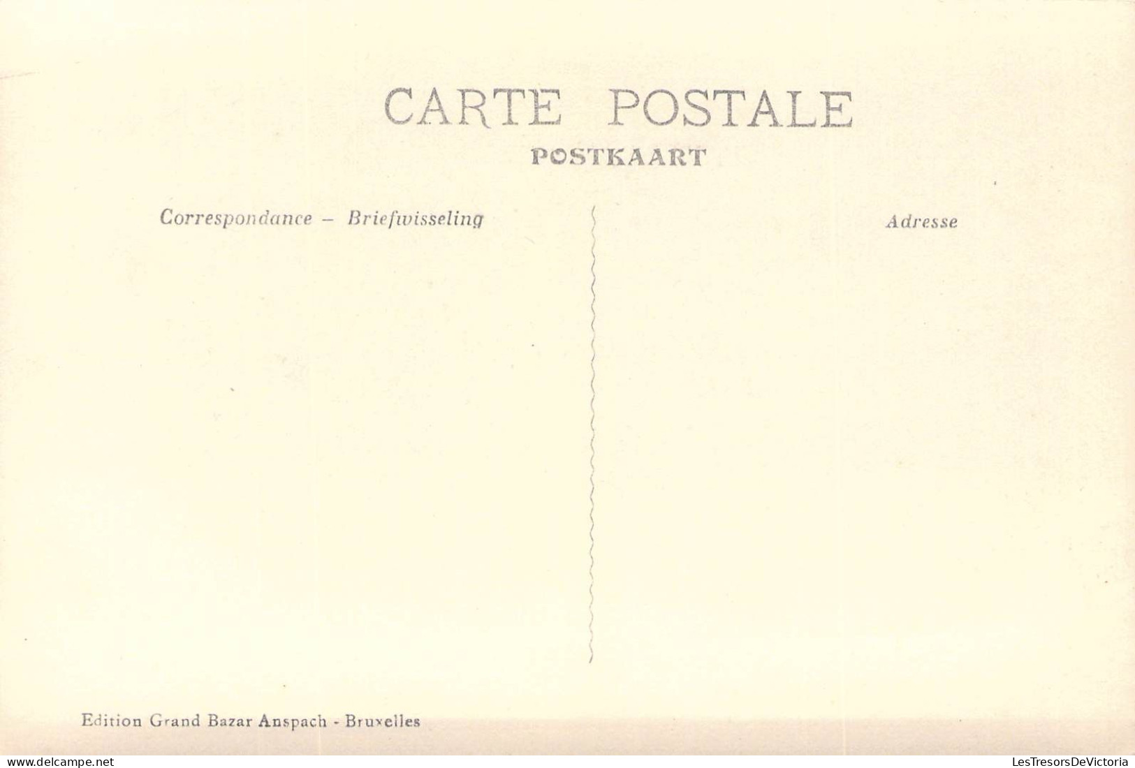 BELGIQUE - SPA - Fontaine Du Tonnelet - Edition Grand Bazar Anspach - Carte Postale Ancienne - Spa