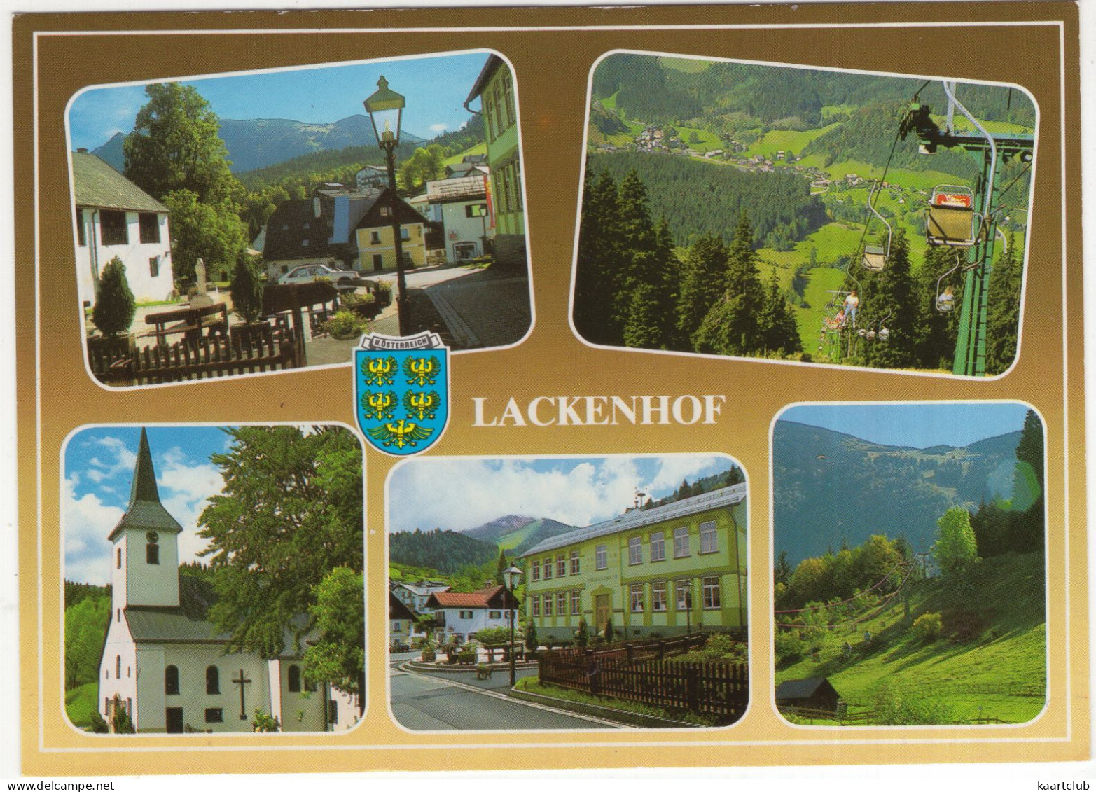 Lackenhof Am Ötscher - Sessellift Zum Ötscherschutzhaus, 1430 M  - (N.Ö., Österreich) - Scheibbs