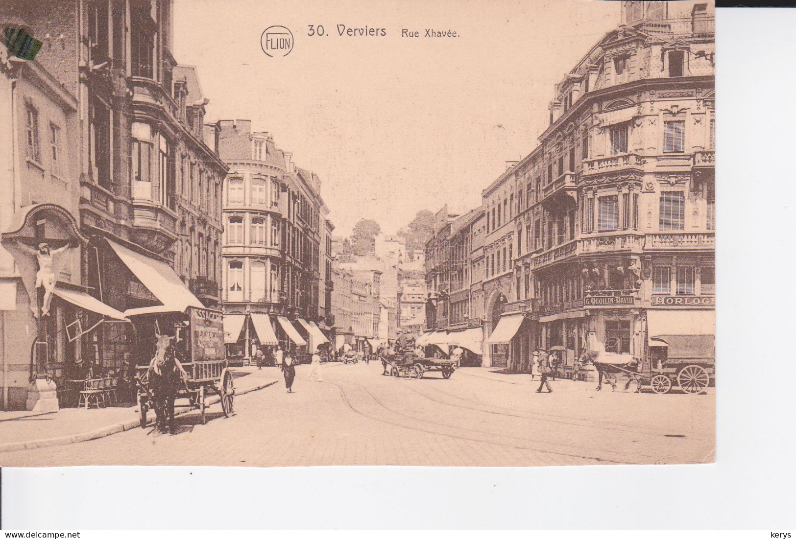 Verviers  :  Rue Xhavée - Verviers