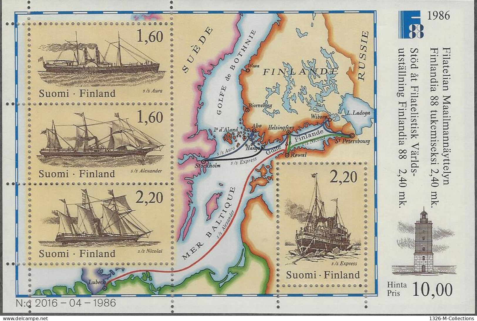 Bloc Feuillet FINLANDE N° 2 Y & T - Hojas Bloque