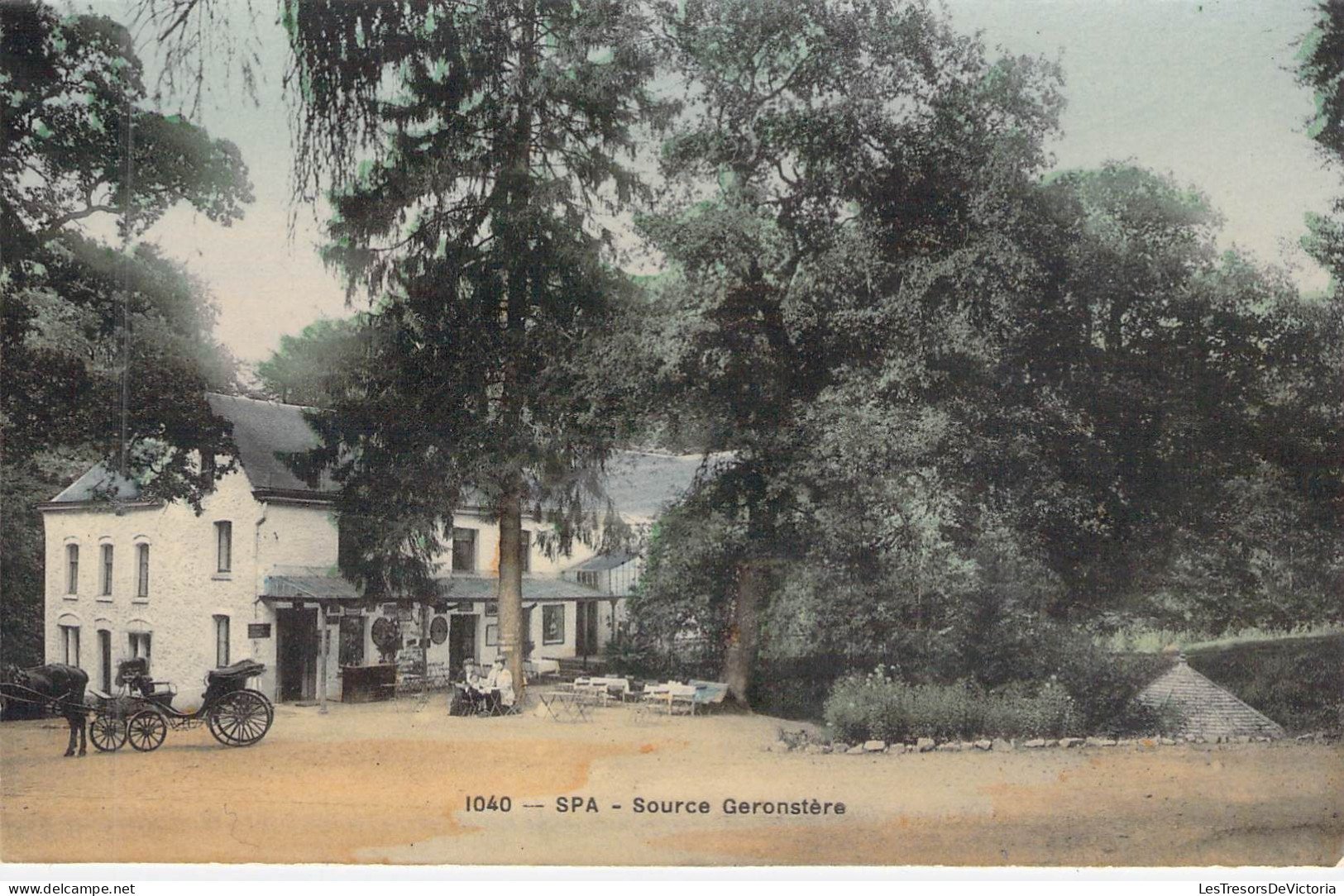 BELGIQUE - SPA - Source Geronstère - Edition Grand Bazar  - Carte Postale Ancienne - Spa