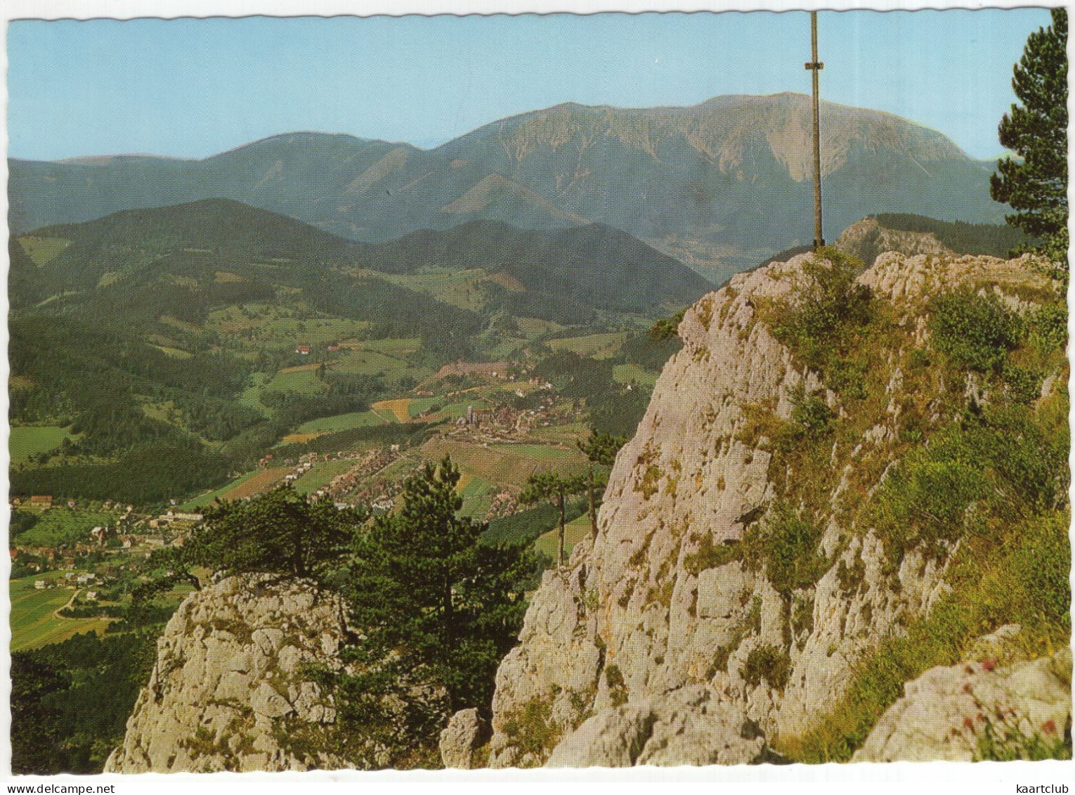 Hohe Wand, 1135 M, Große Kanzel Mit Schneeberg, 2075 M - (N.Ö., Österreich) - Wiener Neustadt