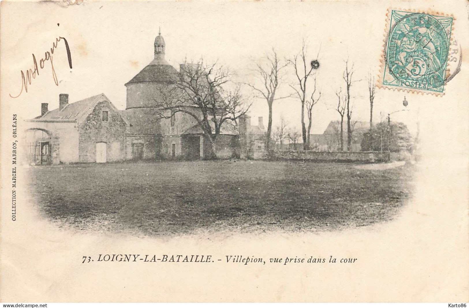 Loigny La Bataille * Villepion , Vue Prise Dans La Cour * Village Hameau - Loigny