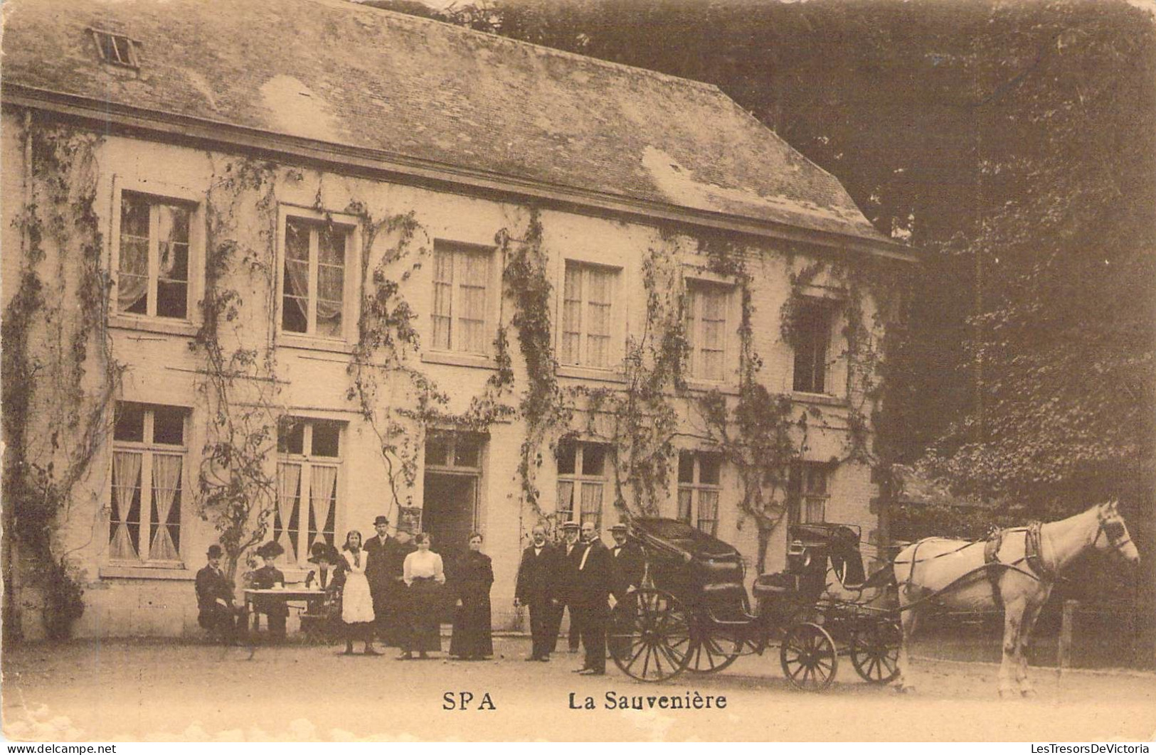 BELGIQUE - SPA - La Sauvenière - Carte Postale Ancienne - Spa