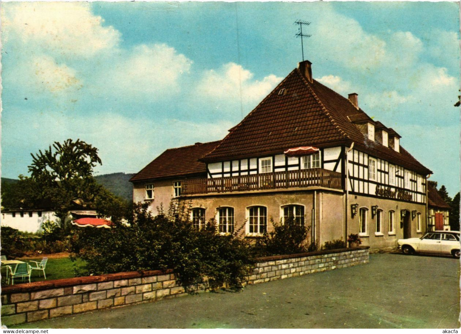 CPM AK Meschede -Haus Hutter -Gasthof Pension -Modern Card GERMANY (857978) - Meschede