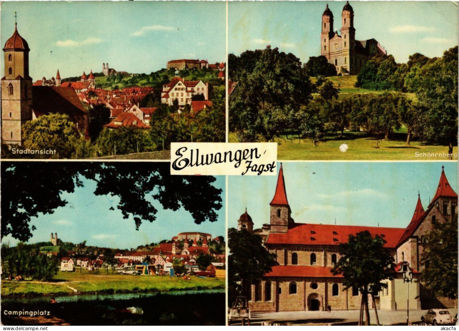 CPM AK Ellwangen – Jagst – Scenes – Modern Card GERMANY (857269) - Ellwangen