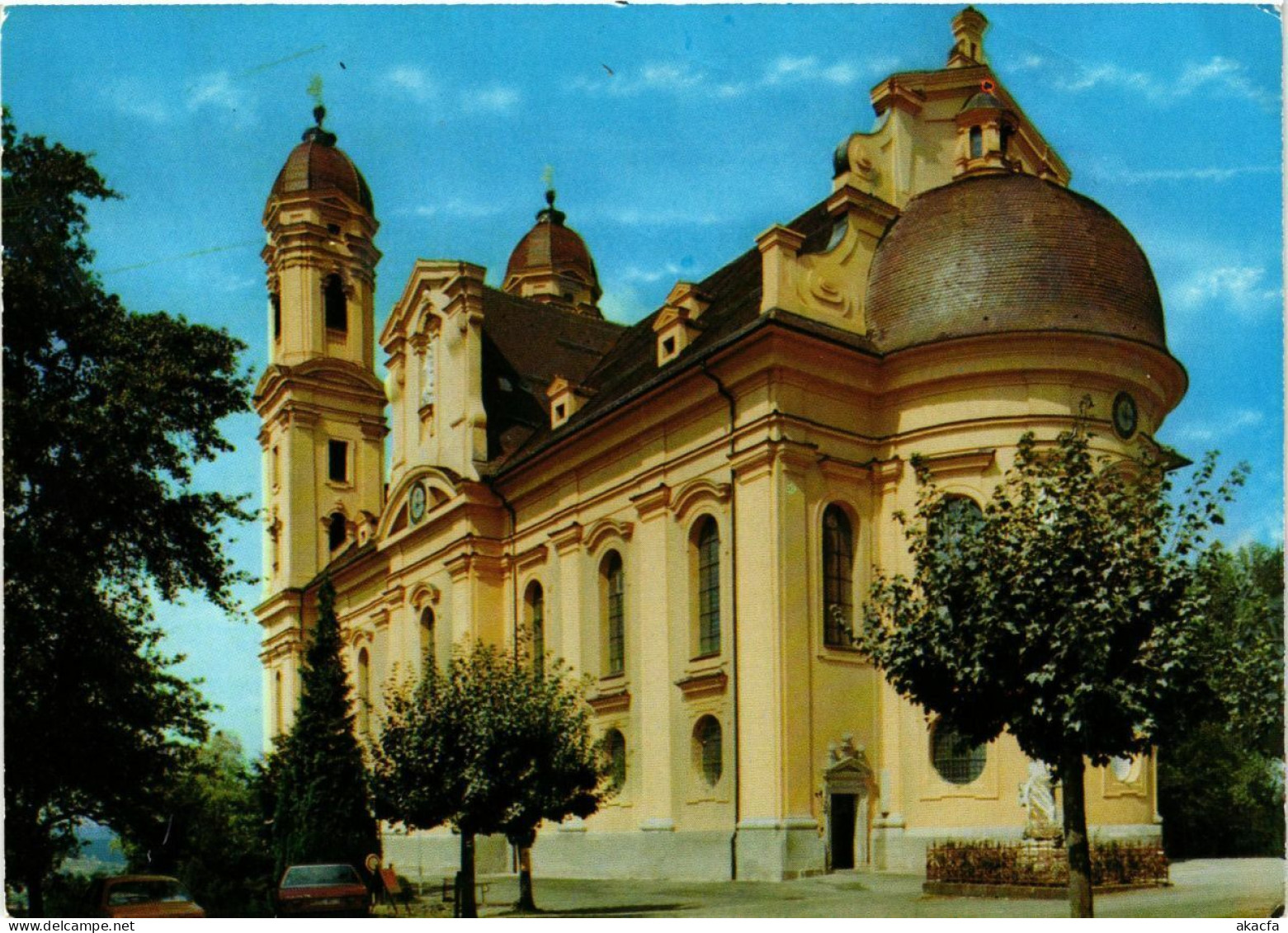 CPM AK Ellwangen - Wallfahrtskirche Schönenberg – Modern Card GERMANY (857282) - Ellwangen