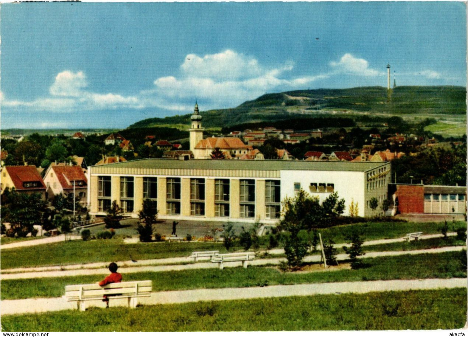 CPM AK Aalen – Stadt Und Festhalle – Modern Card GERMANY (857481) - Aalen