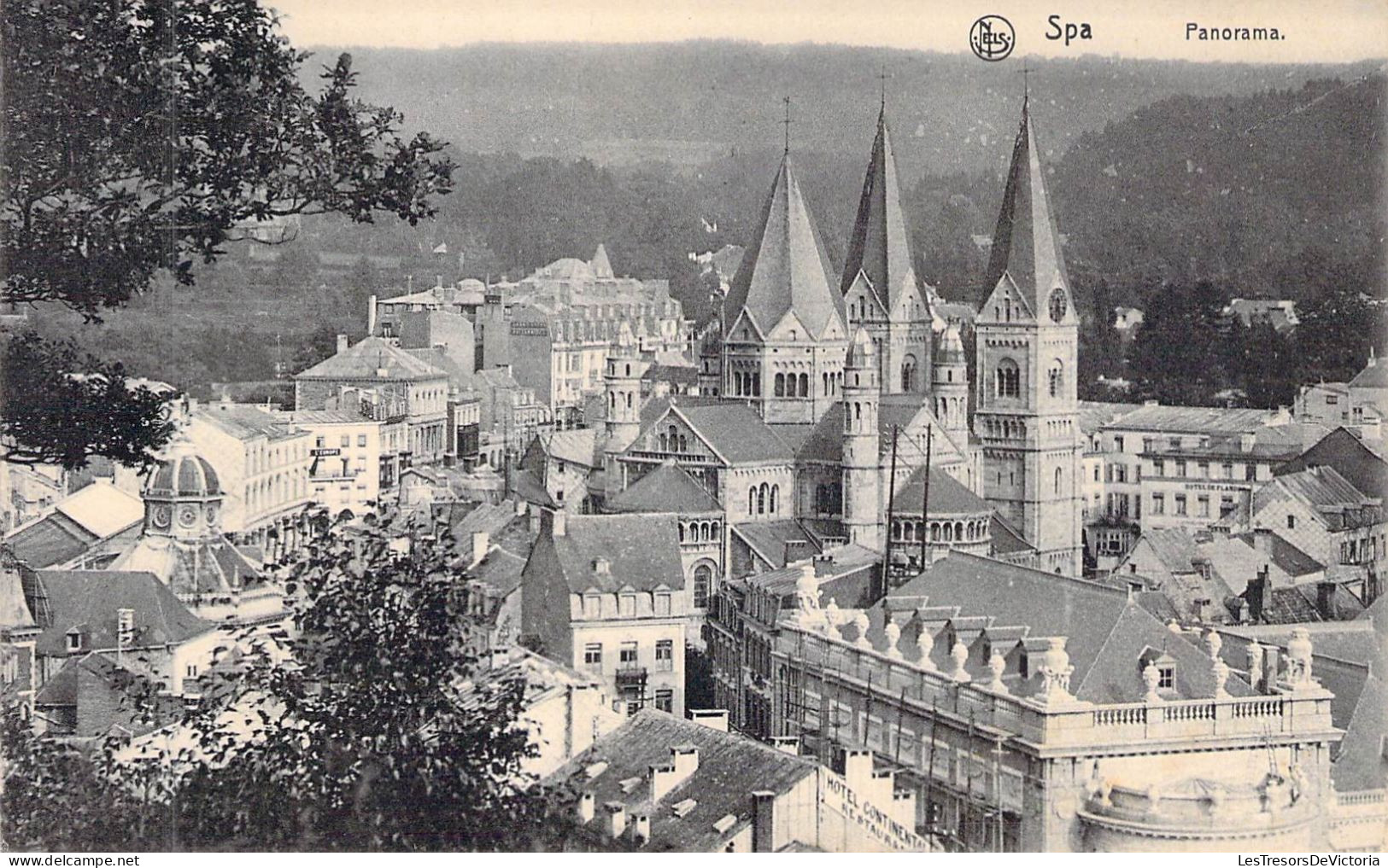 BELGIQUE - SPA - Panorama - Edit Nels - Carte Postale Ancienne - Spa