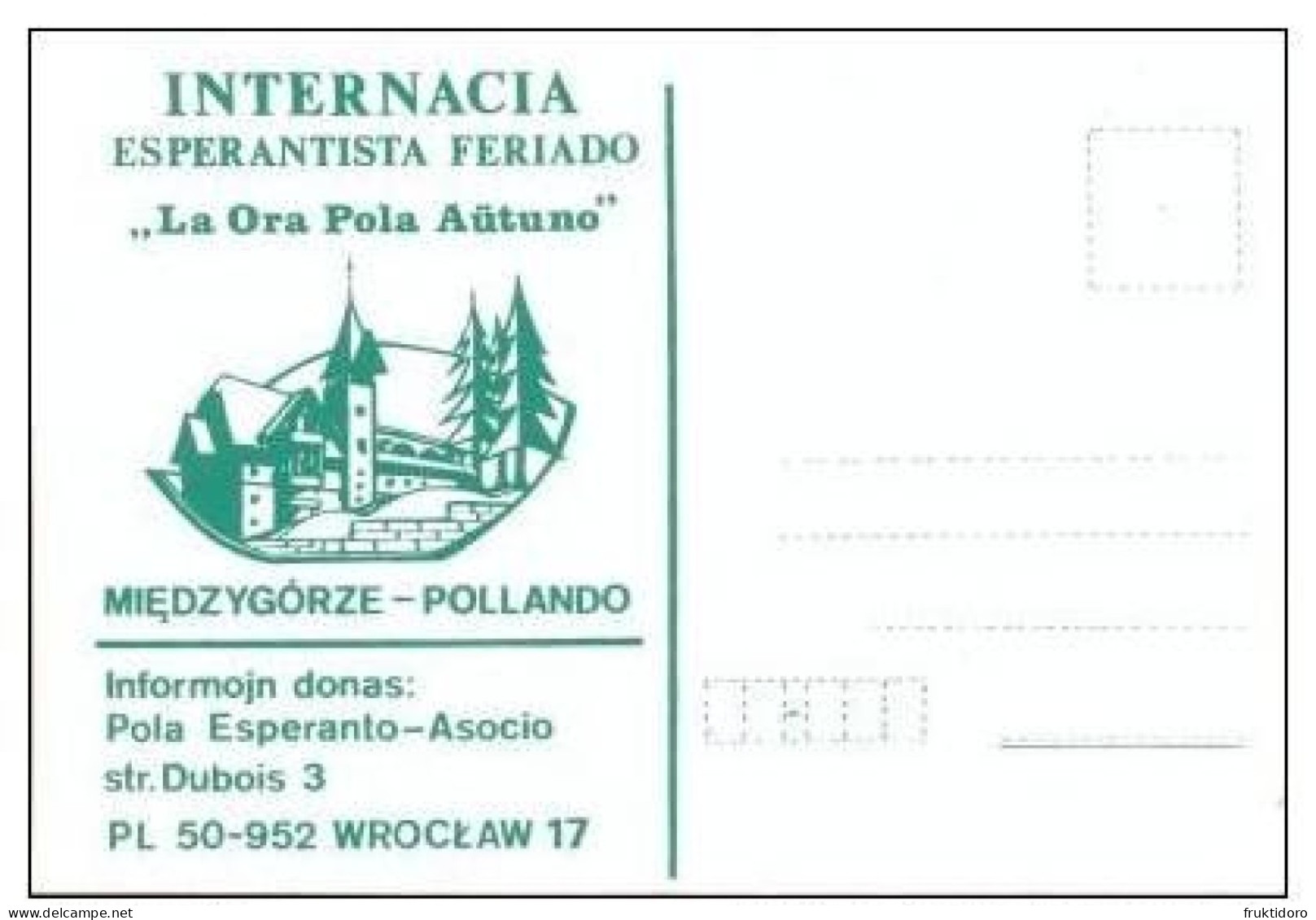 AKEO 07 Esperanto Cards From Poland Art Contest Esperanto As Friendship Language - Arta Konkurso - Zamenhof - Esperanto