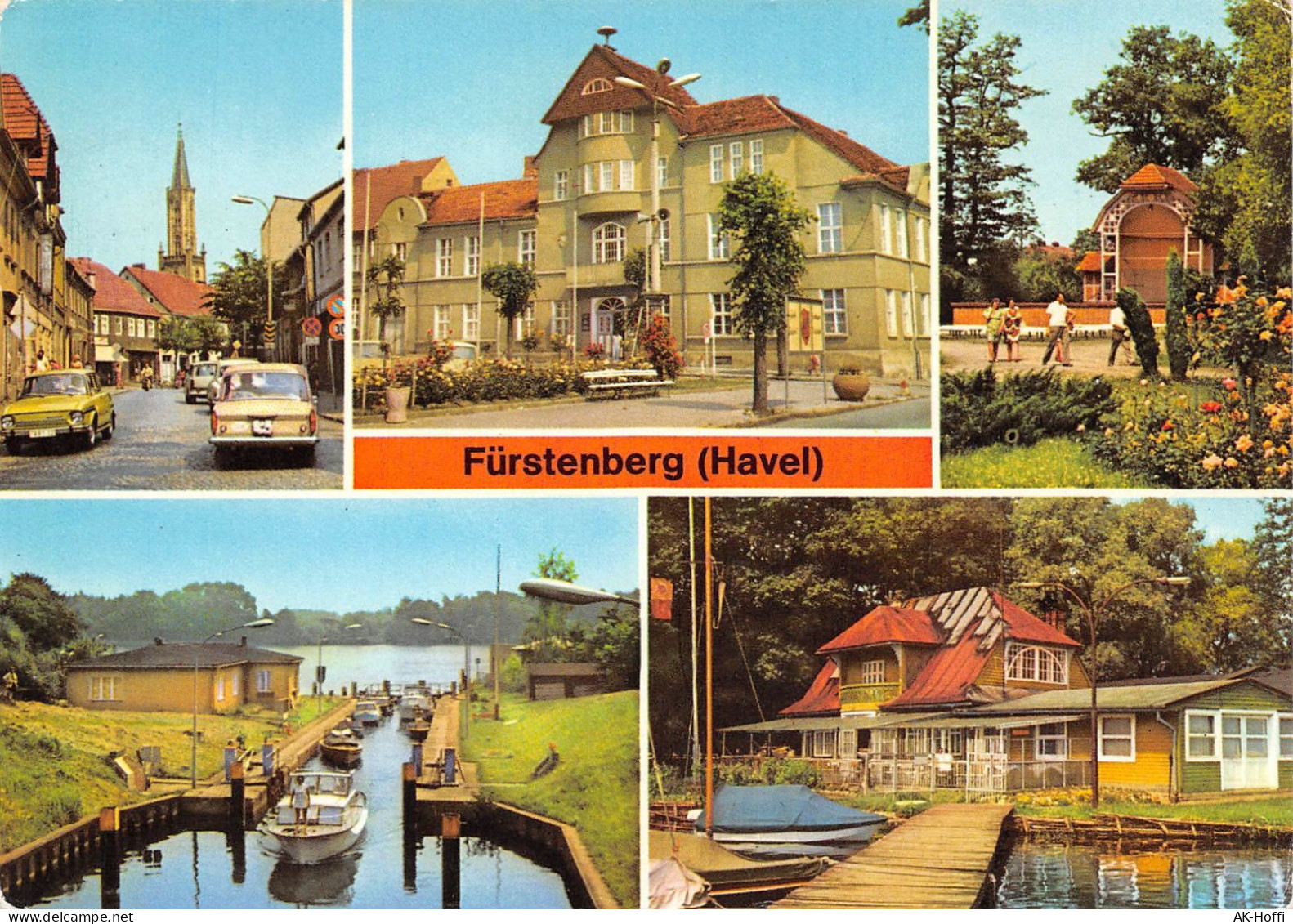 Fürstenberg Havel Ernst Thaelmann Strasse Rathaus Park Des Friedens Havelschleuse (872) - Fuerstenberg