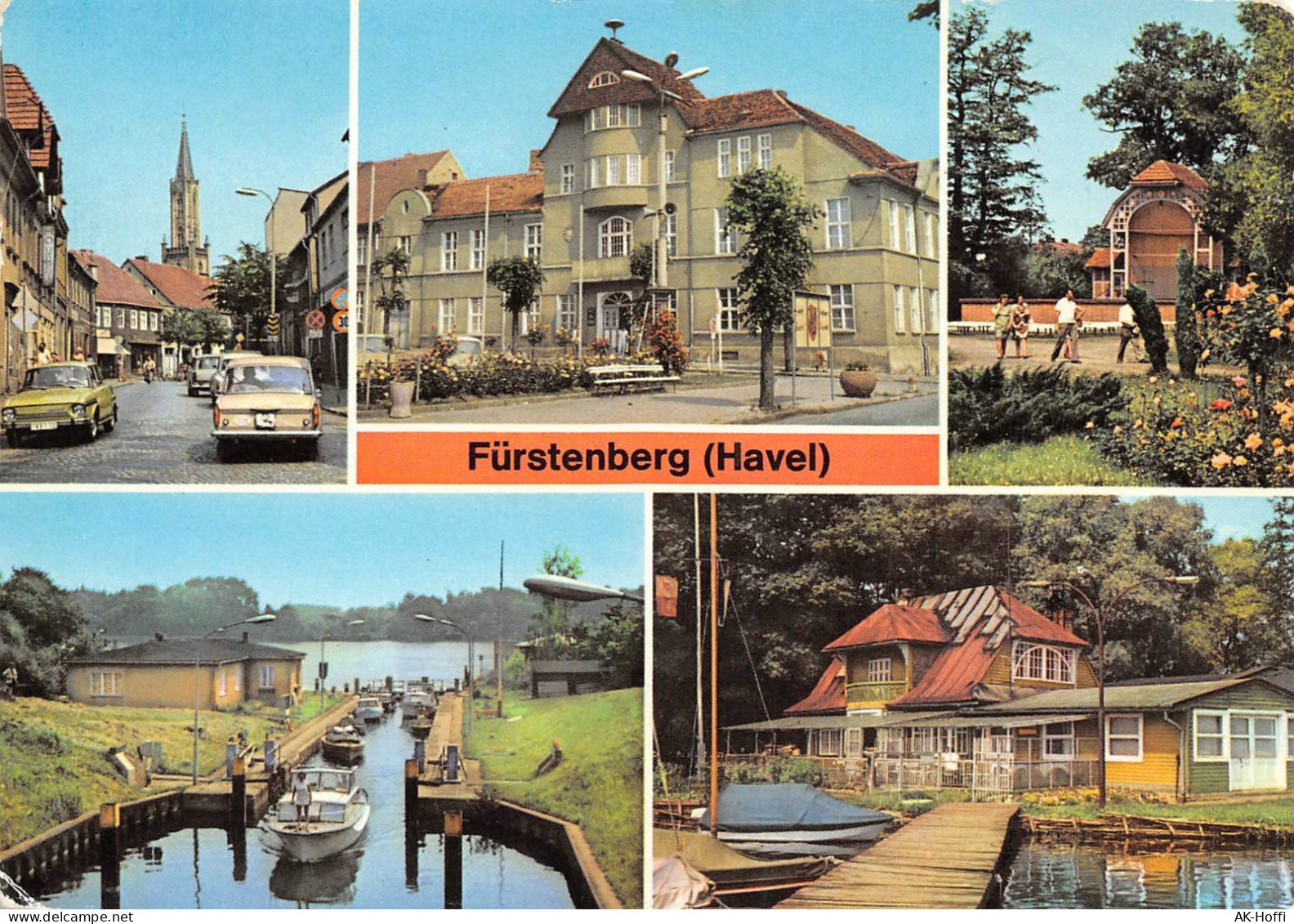 Fürstenberg Havel Ernst Thaelmann Strasse Rathaus Park Des Friedens Havelschleuse (873) - Fuerstenberg