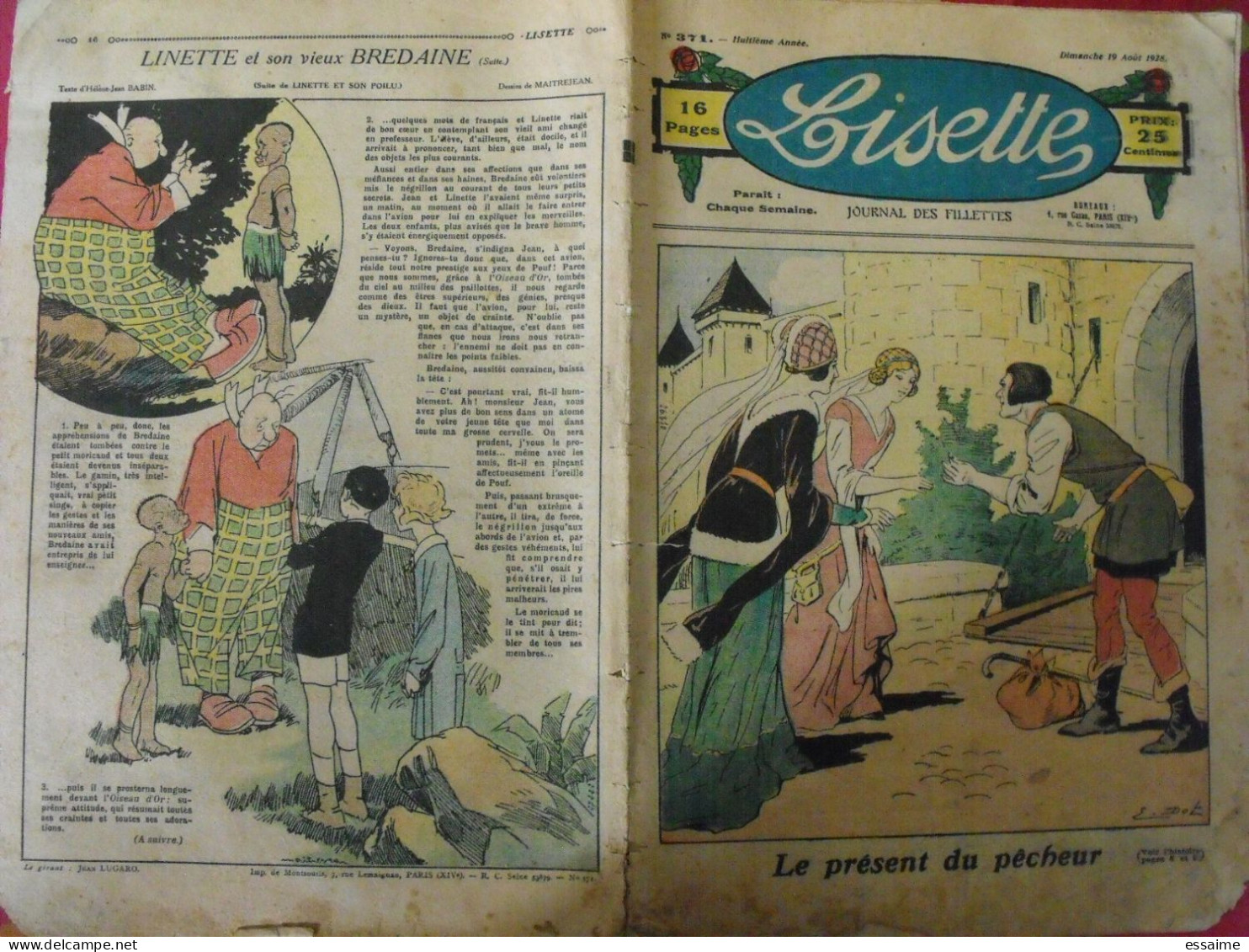 4 Lisette De 1928-33-37-39. Petite Shirley Par Giffey. Liquois Jean Dot Maitrejean. BD à Redécouvrir - Lisette