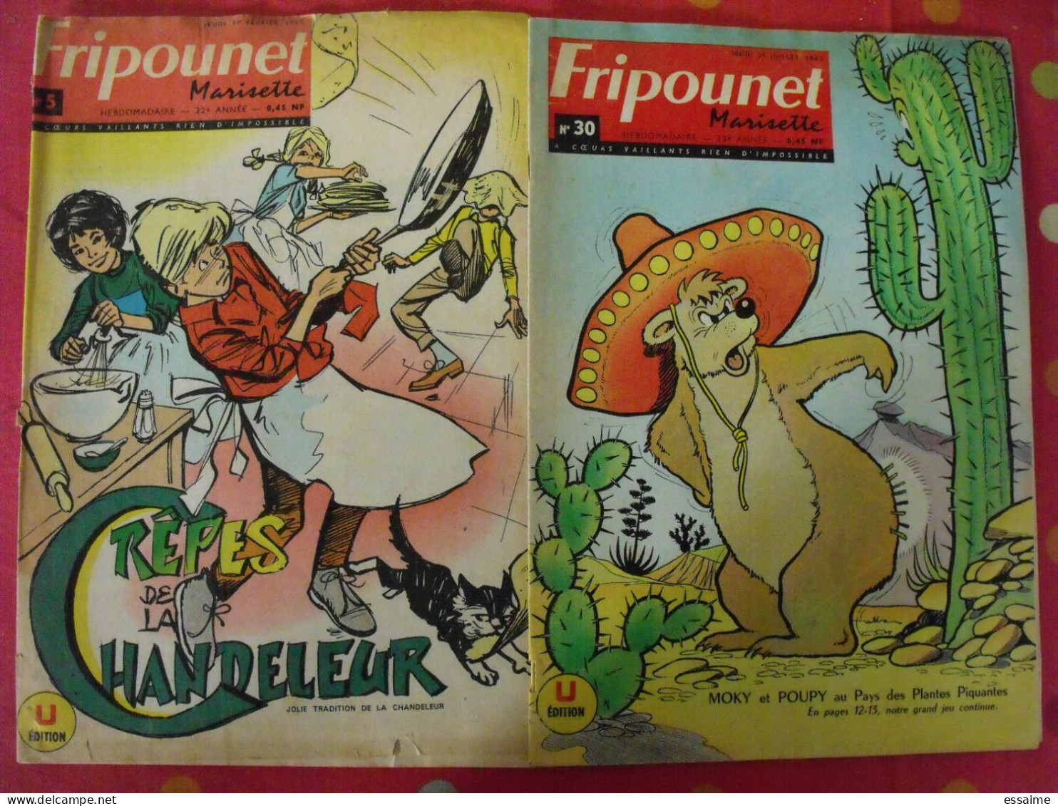 2 Fripounet De 1962. BD à Redécouvrir - Fripounet