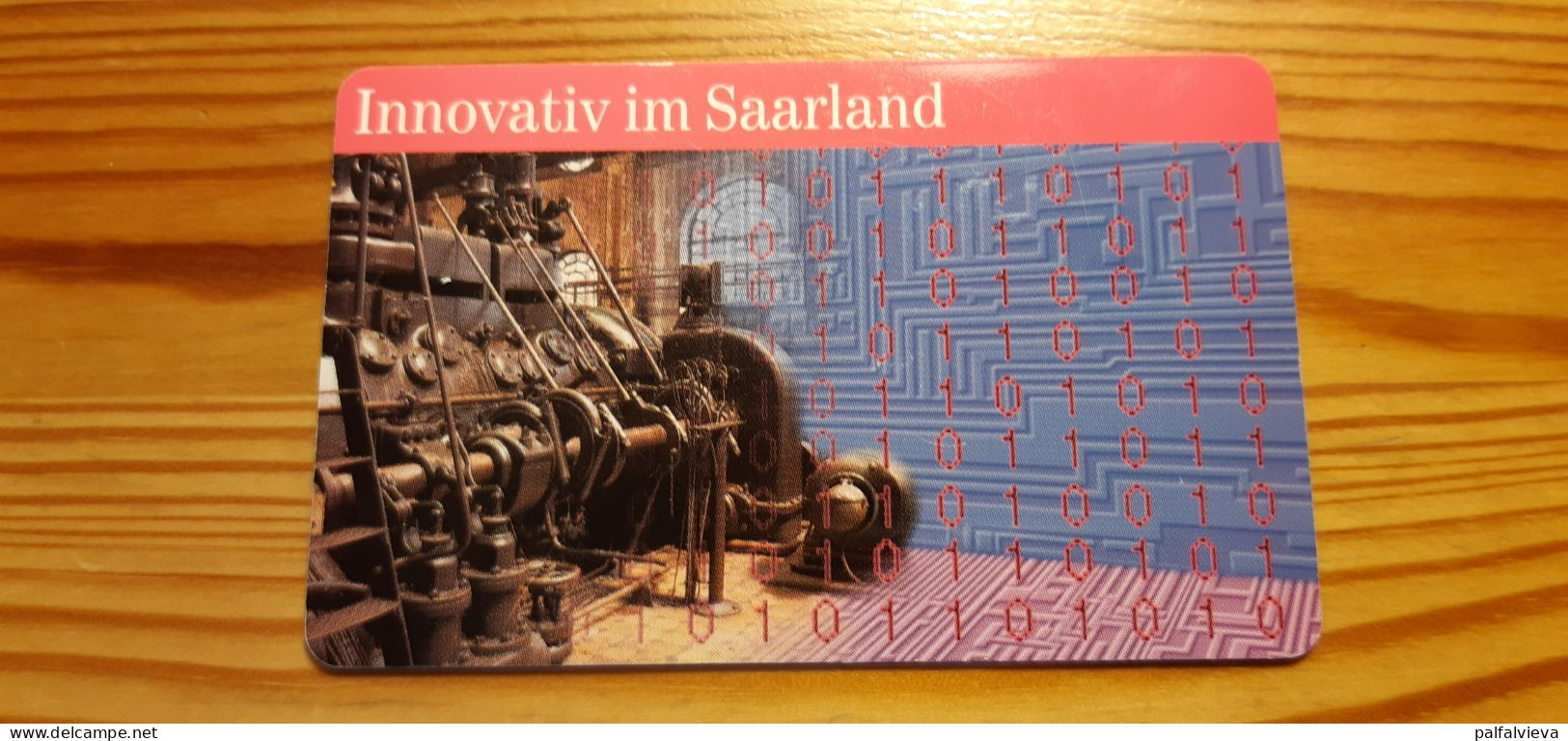 Phonecard Set Germany A 16 09.97. Innovativ Im Saarland 100.000 Ex - A + AD-Series : D. Telekom AG Advertisement