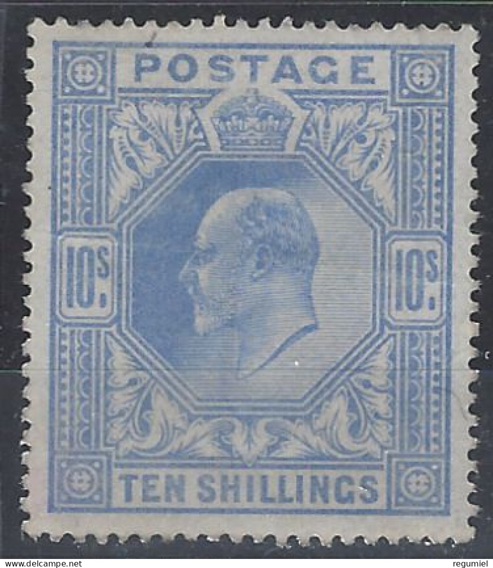 Gran Bretaña  120 (*) Sin Goma. 1902 - Nuevos