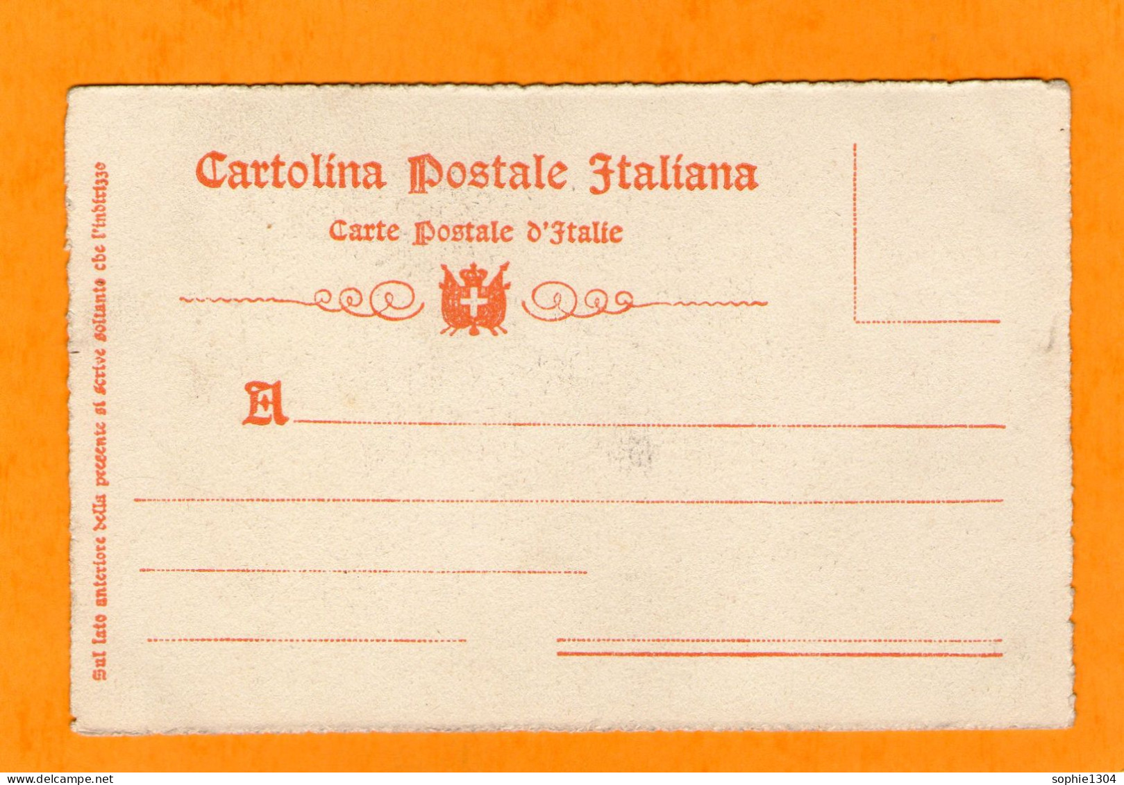Cartolina Postale Italiana  - MAISONS  à IDENTIFIER ,?????? - Other & Unclassified
