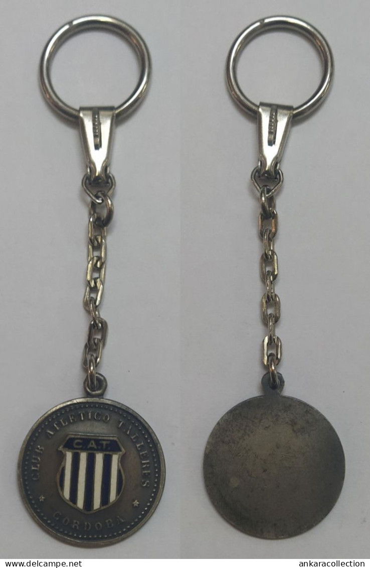 AC -  CLUB ATLETICO TALLERES CORDOBA FOOTBALL - SOCCER KEY CHAIN RING - Apparel, Souvenirs & Other