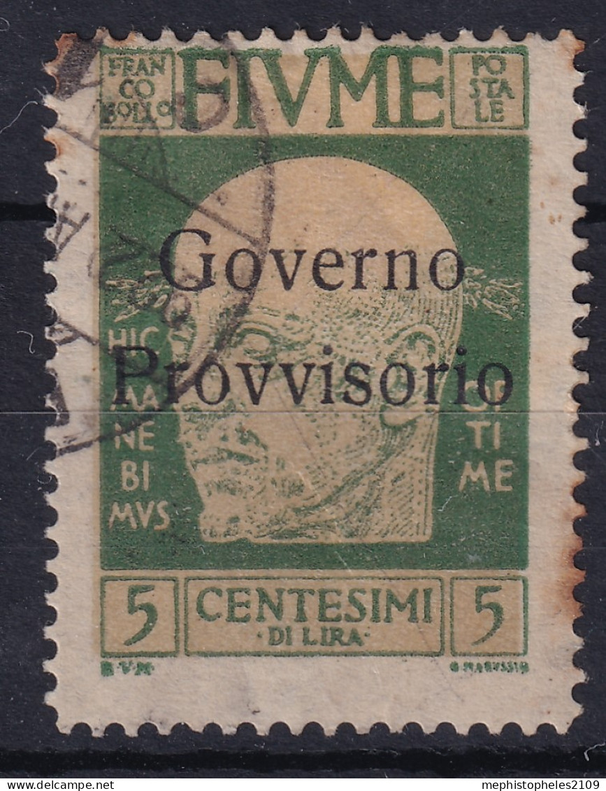 FIUME 1921 - Canceled - Sc# 134 - Fiume