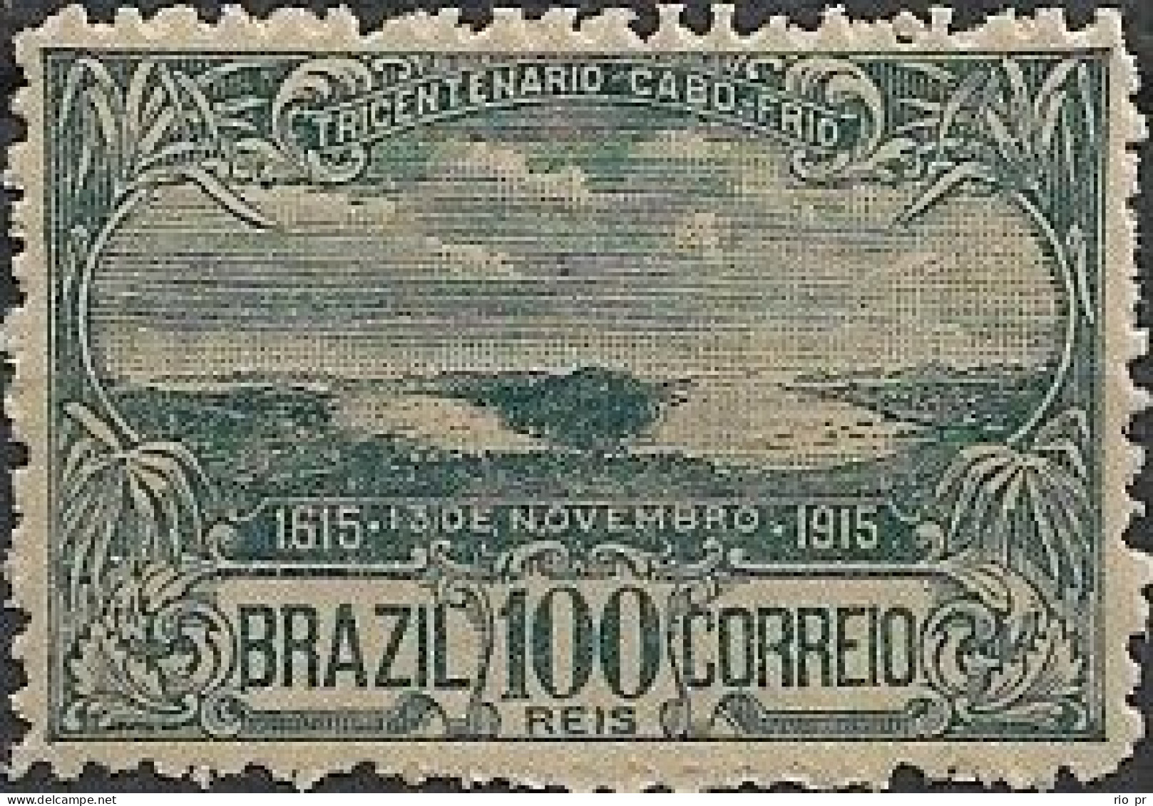 BRAZIL - 3rd CENTENARY OF THE CITY OF CABO FRIO/RJ 1915 - MNH - Unused Stamps