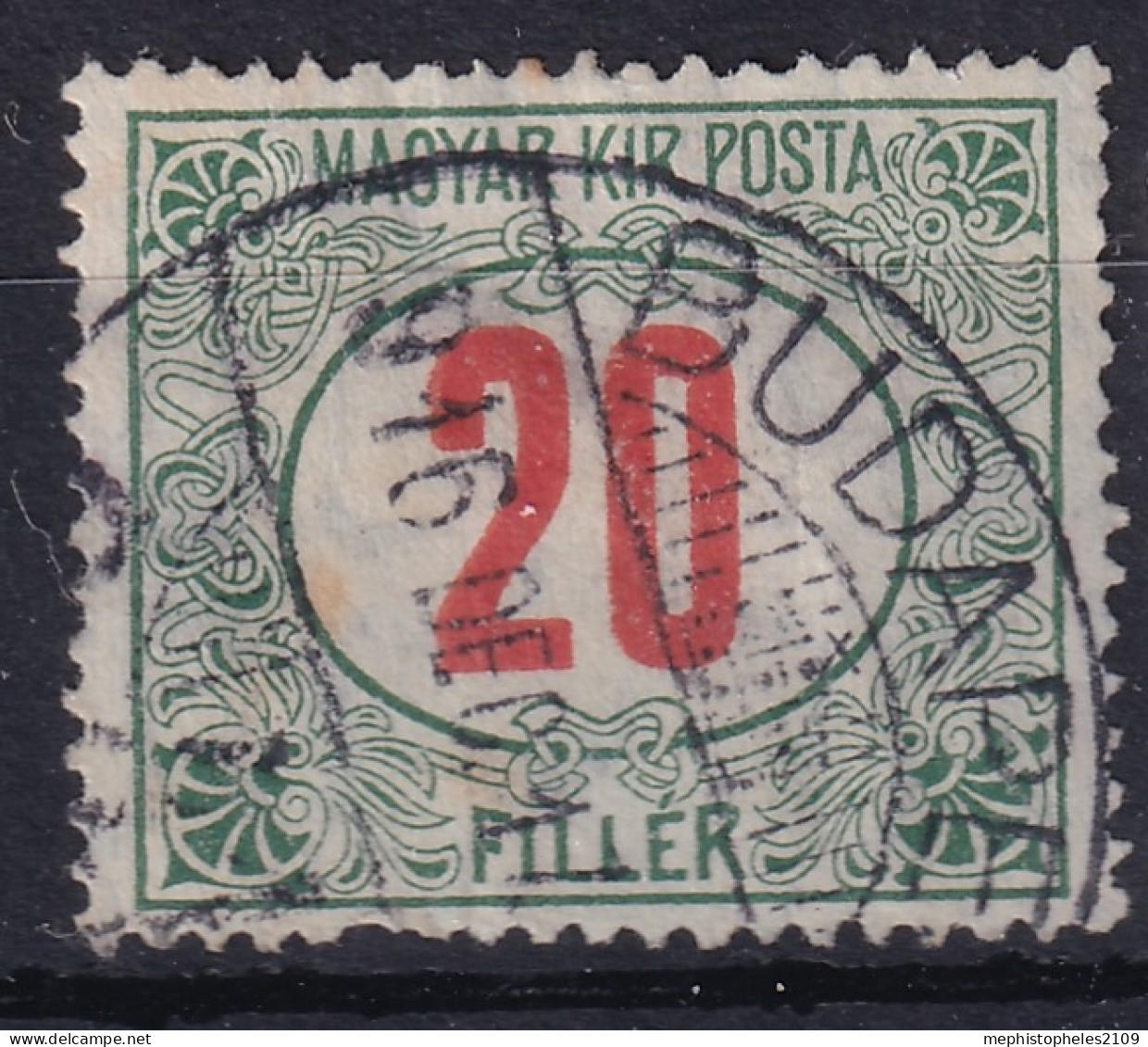 HUNGARY 1918/19 - Canceled - Sc# J48 - Taxe - Postage Due