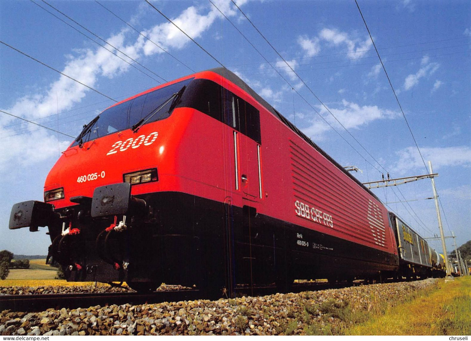 Re 460 025 - 0 La Sarraz- Daillens  SBB   Bahn  Eisenbahn  Color - Daillens