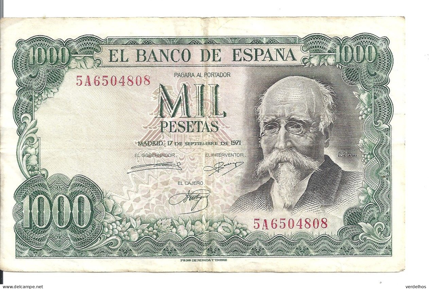 ESPAGNE 1000 PESETAS 1971 VF P 154 - 1000 Pesetas