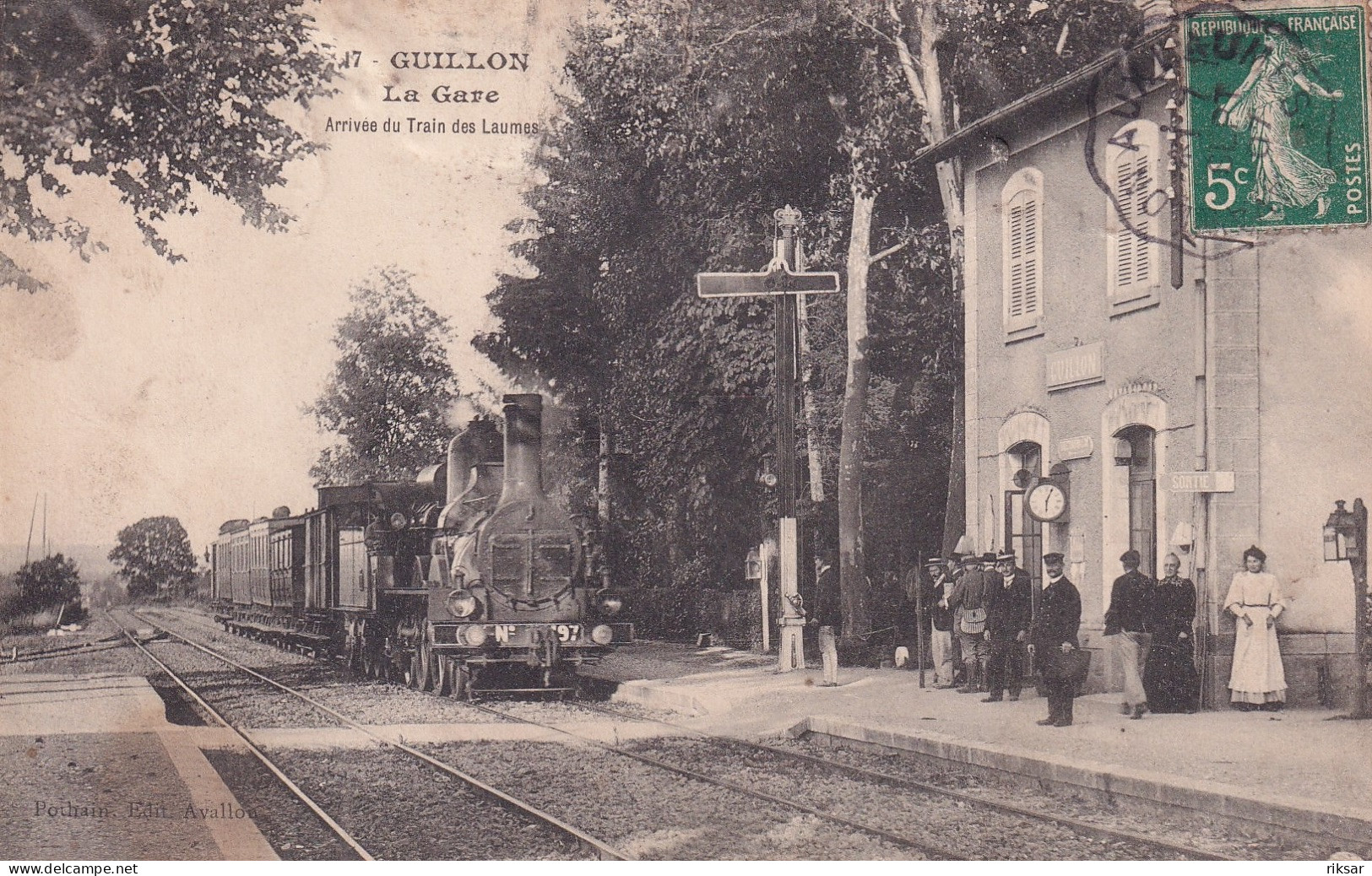 GUILLON(GARE) TRAIN - Guillon