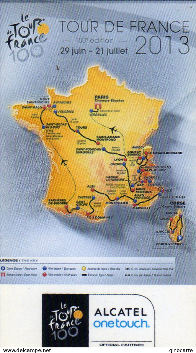 Magnets Magnet Tour De France Cyclisme Alcatel 2013 - Turismo