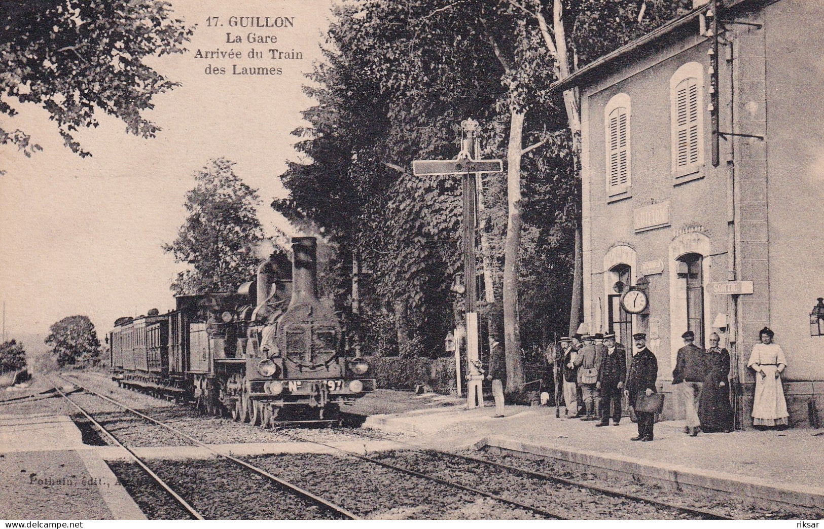 GUILLON(GARE) TRAIN - Guillon